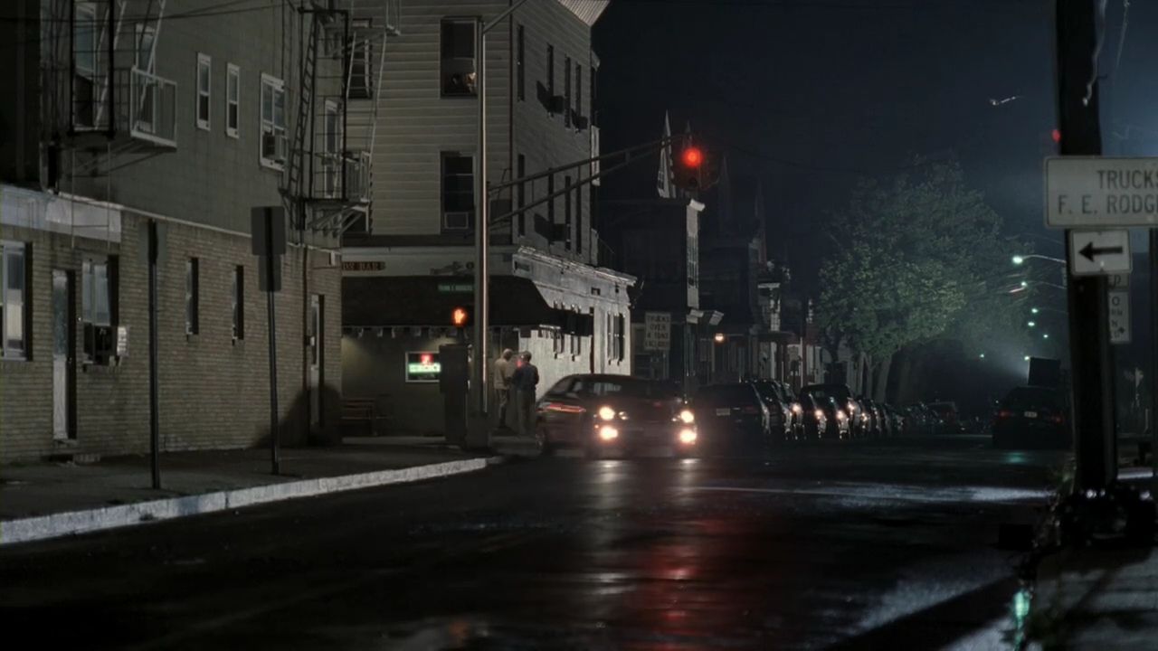 The Sopranos location guide - Street at night (5x06)